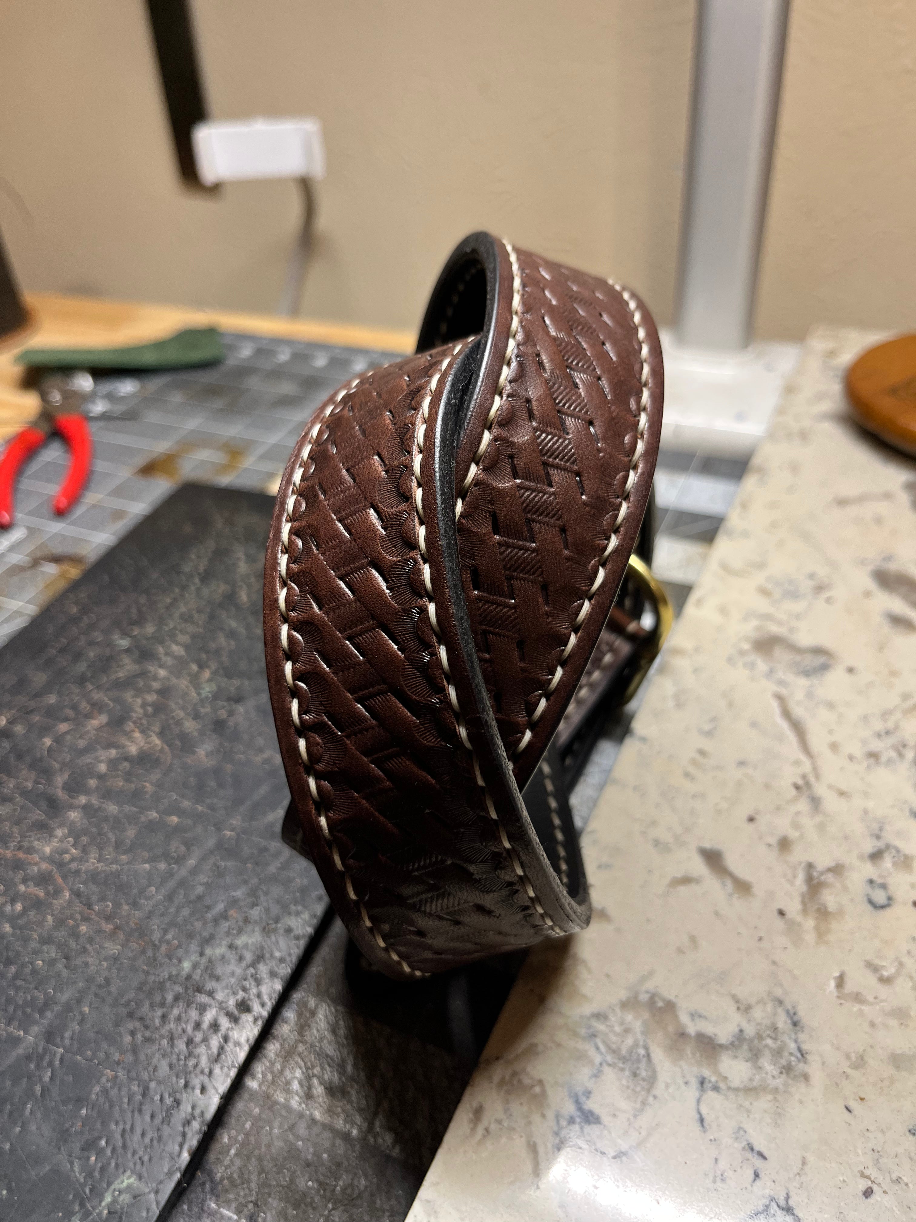 Basketweave Belt