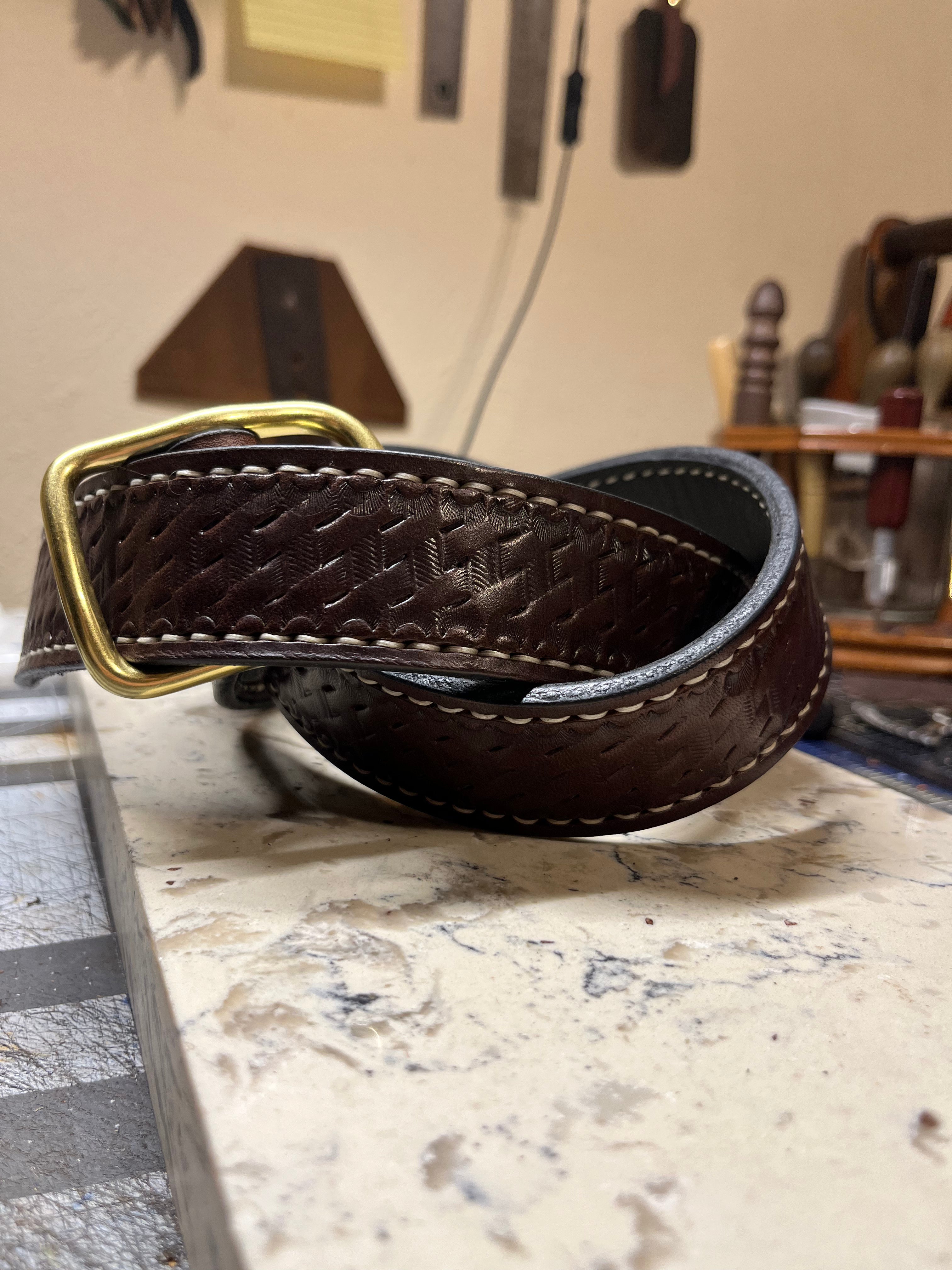 Basketweave Belt