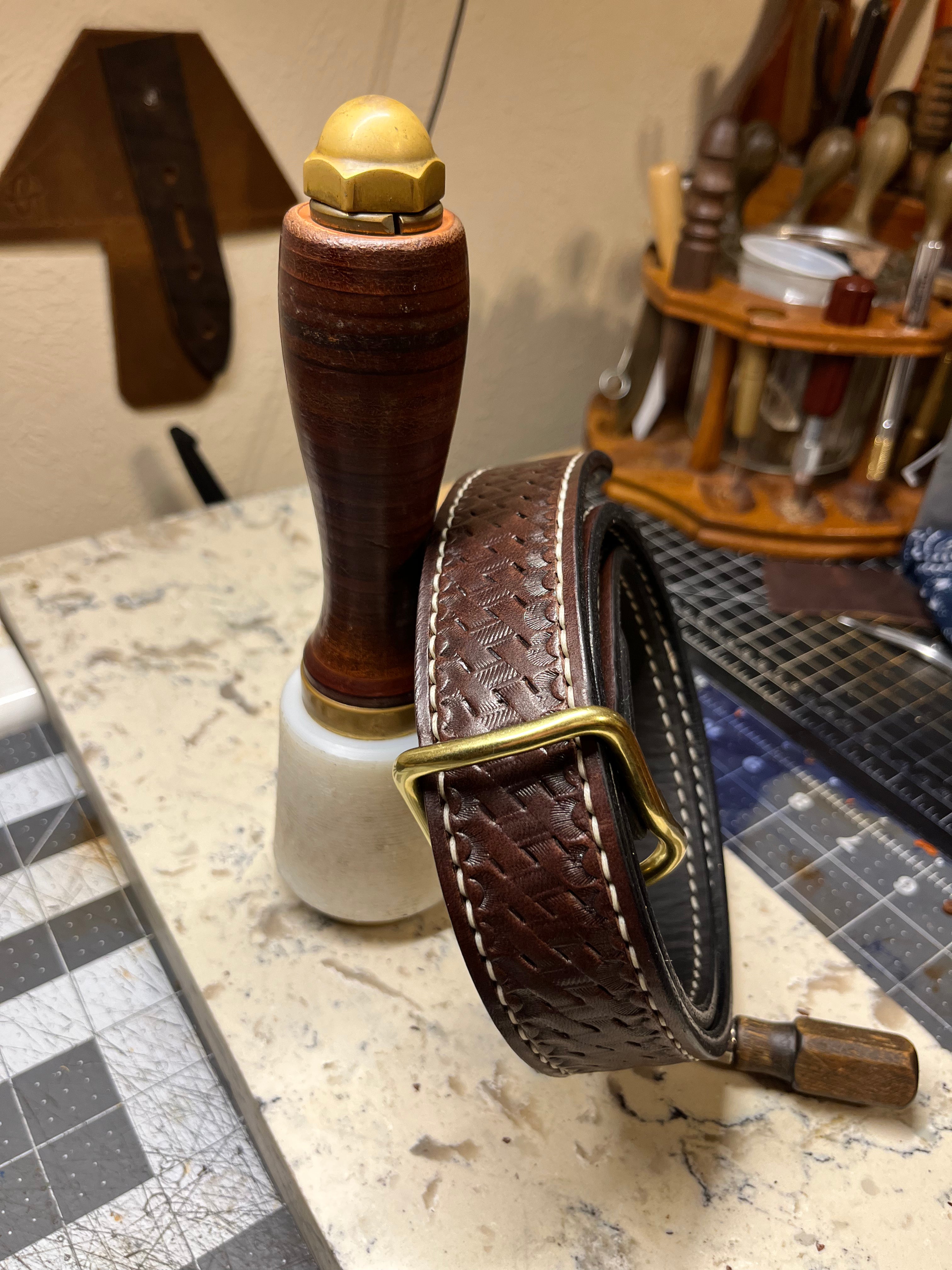 Basketweave Belt