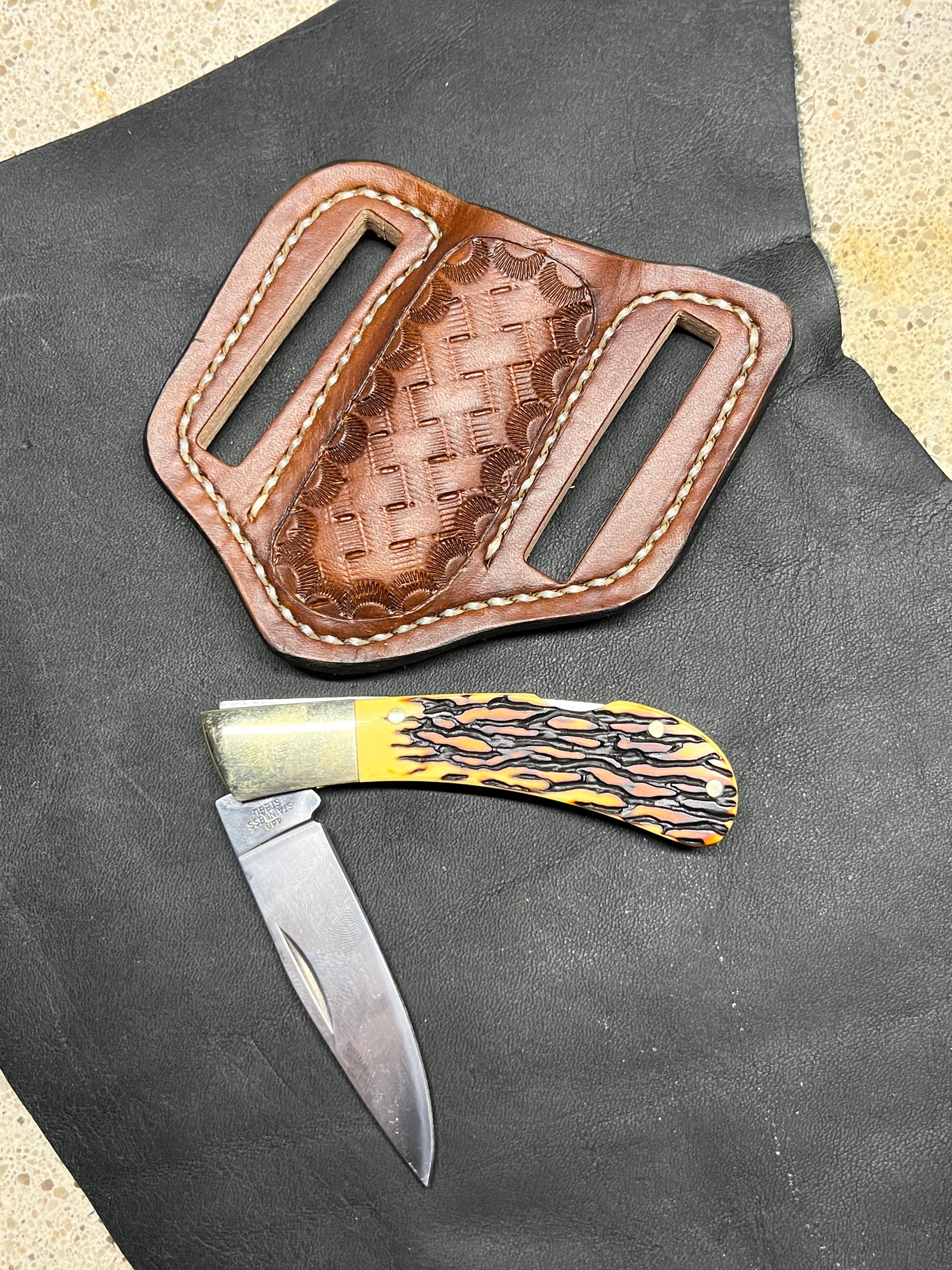 Pancake Knife Sheath